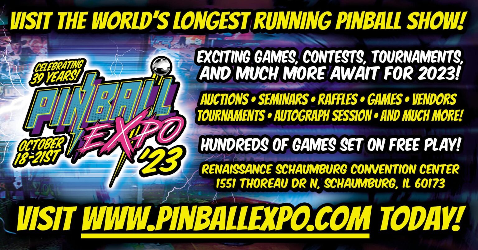 Pinball Expo 2023 Report Pinball Magazine